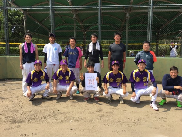 金沢市　第69回県民体育大会　一般男子　チーム写真